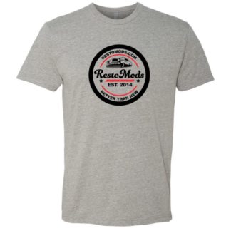 Grey RestoMods Retro Fit - Logo "T-Shirt"