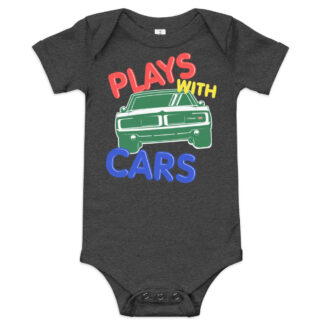 Plays With Cars Onsie