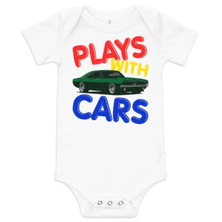 Plays With Cars Onsie