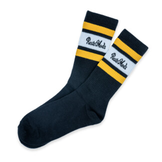 Striped Socks Black