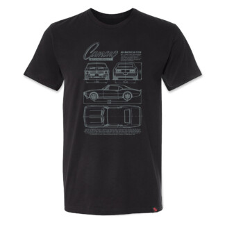 Camaro Blueprint Black "T-Shirt"